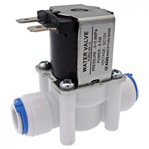 Solenoid Valve 1/4" BSPP, 12VDC Gravity Feed